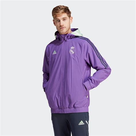 paars adidas real madrid traingvest|adidas Training .